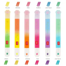 Legami Textmarker 6 St. Pastell/Neon Meow Kitty