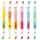 Legami Textmarker 6 St. Pastell/Neon Meow Kitty