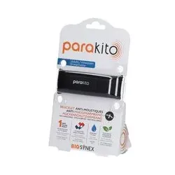 ParaKito Bracelet Anti-Moustiques Adulte Noir 1 bracelet(s) pc(s)