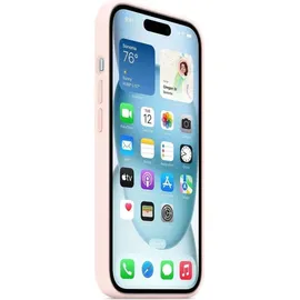 Apple iPhone 15 Plus Silikon Case hellrosa