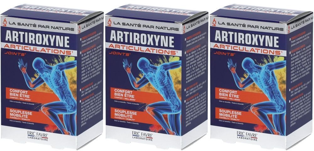 ERIC FAVRE Artiroxyne® - Programme bien-être spécial articulations 3x90 pc(s) comprimé(s)