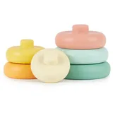 Bieco Silikon Stapelturm Tropical Vibes 6-tlg.