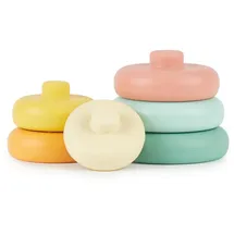 Bieco Silikon Stapelturm Tropical Vibes 6-tlg.