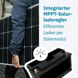 Ective SSI25 4in1 Sinus-Inverter 2500W/24V Sinus-Wechselrichter mit MPPT-Solarladeregler Ladegerät und NVS