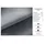altdecor Boxspringbett 140 x 200 cm H3 Grau