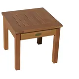 Garden Pleasure Gartentisch SONORA braun quadratisch 40,0 x 40,0 x 35,0 cm