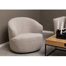 VCM Westport Sessel Drehfunktion, Rückzug beige.