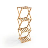 Lumaland Eckregal 28 x 85 x 25 cm braun