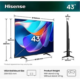 Hisense 55A6S 55" UHD 4K Smart TV