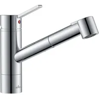 Luxuskollektion APPASO Küchenarmatur mit herausziehbarer Spülbrause Chrom