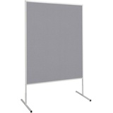 Maul Moderationswand MAULstandard 120,0 x 150,0 cm grau