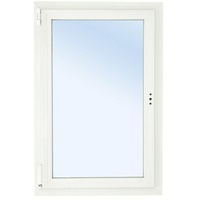 Solid Elements Kunststofffenster Classic Line  (B x H: 105 x 135 cm, DIN Anschlag: Links, Weiß) + BAUHAUS Garantie 5 Jahre