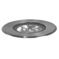 Brumberg 14035223 LED-Bodeneinbauleuchte V4A, IP67, edelstahl matt, rund, SK: III, Spannung: 24 V