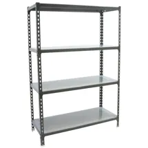 Proregal Schwerlastregal Metall 150x100x50cm Anthrazit-Verzinkt