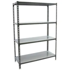 Proregal Schwerlastregal Metall 150x100x50cm Anthrazit-Verzinkt