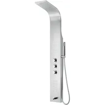 Aloni Duschpaneel mit Thermostat 5 Funktionen Weiß 150