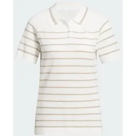 adidas ULTIMATE365+ STRIPE POLOSHIRT, GESTRICKT - White