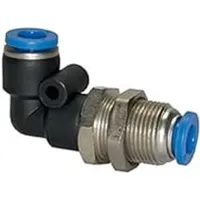 Riegler L-Schott-Steckverbindung »Blaue Serie«, M14x1,0, Schlauch- Ø6