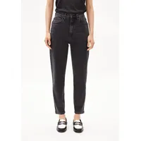 ARMEDANGELS Damen Mom Jeans recycelter Baumwoll Mix Comfort Stretch MAIRAA Mom Fit Ebony 29/34 - 29W / 34L
