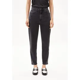 ARMEDANGELS MAIRAA | Mom Jeans recycelter Baumwoll Mix Comfort Stretch - schwarz (29-34)