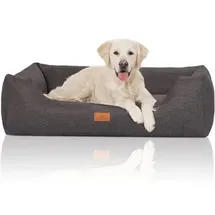 Knuffelwuff Hundebett Lotte 105 x 75 cm grau