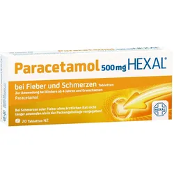 Paracetamol 500mg HEXAL bei Fieber und Schmerzen