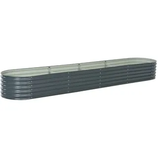 400 x 80 x 44 cm Grau