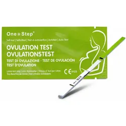 One+Step Ovulationstest GreenLine mit optimaler Sensitivität 20 miu/ml 50 St