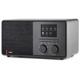 Pinell Supersound 301 Internetradio, DAB+ Bluetooth WLAN, Radio, schwarz