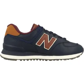 New Balance 574 Herren Navy/Classic Burgundy 40