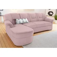 DOMO collection Ecksofa »Sarafina zeitlos und komfortabel, optional mit Federkern, L-Form«, wahlweise mit Bettfunktion