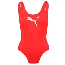 Puma Swimsuit Rot Medium Damen