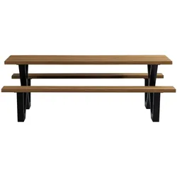 Tablo Outdoor Picknicktisch aus Massivholz