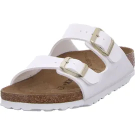 Birkenstock Arizona Birko-Flor Lack schmal patent white 36