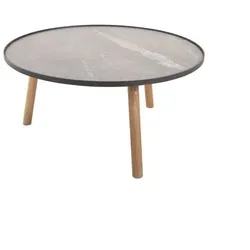 Kaffeetisch Marcella Keramikplatte - 63 cm rund