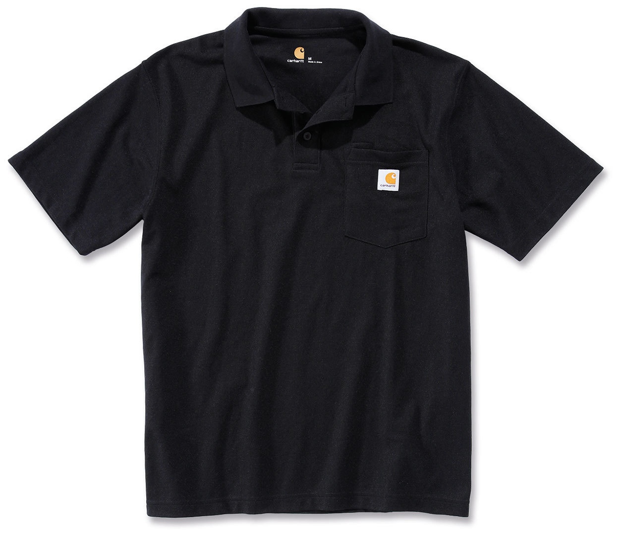 Carhartt Contractors Work Pocket Polo Shirt, zwart, XS