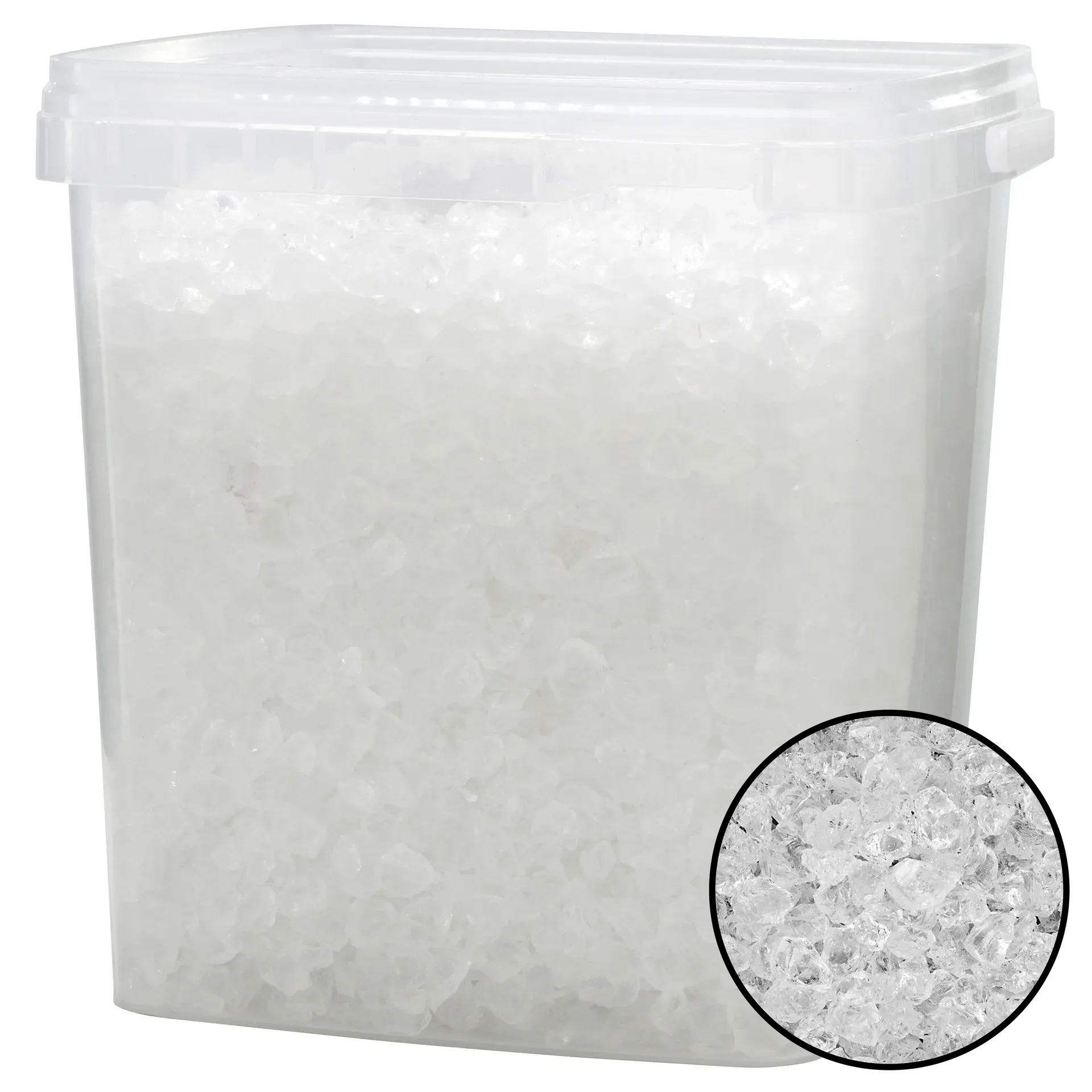 Glassteine 4-10mm 5L natur