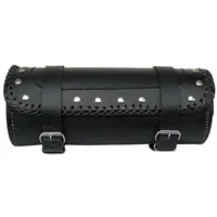 Euro stars Motorrad Biker Chopper Leder Toolbag Universal Lenkerrolle