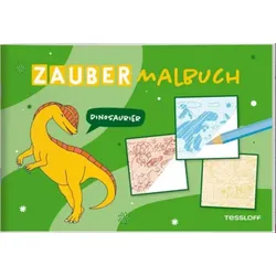 TESSLOFF 378864551 Zaubermalbuch. Dinosaurier