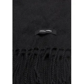 JACK & JONES »JACSOLID WOVEN SCARF NOOS«, schwarz