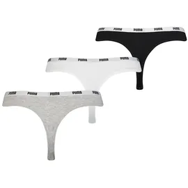 Puma Damen String 3er Pack - S