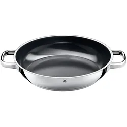 Servierpfanne WMF "Durado", schwarz (edelstahlfarben, schwarz), H:6cm Ø:28cm, Pfannen, Ø 28 cm, keramikbeschichtet, Induktion