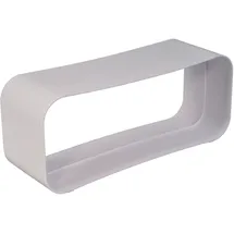 Vogt Flachkanalsystem 150 optimAIRo Außenverbinder weiß 222 x 89 mm