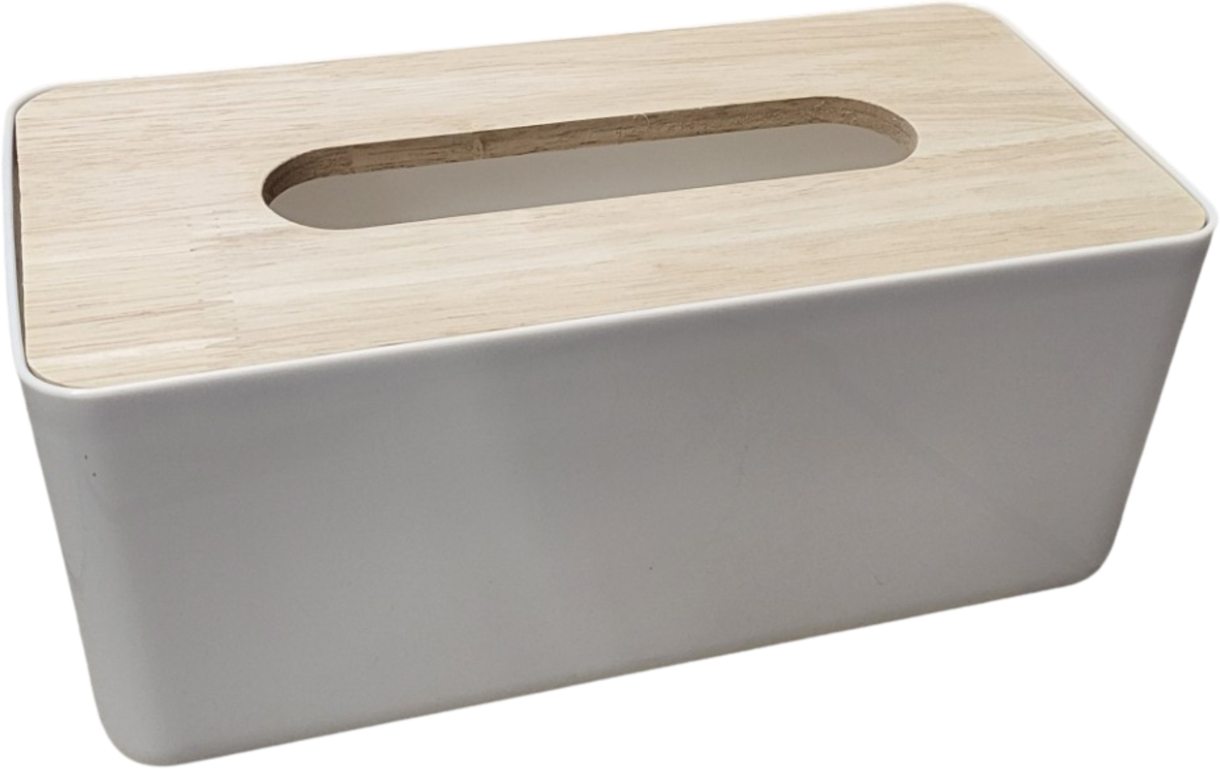 Kosmetiktücher Taschentücher Box Tücherbox Holz Kunststoff Taschentuchspender