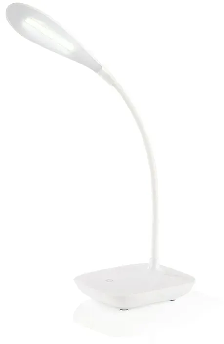 EASYmaxx LED-Tischleuchte "Daylight" - 360° flexibler Lampenhals - weiß
