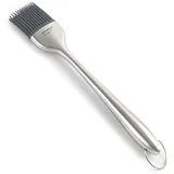LACOR-Silikonpinsel mit Stiel aus Edelstahl 18/10 für professionelles Backen und Kochen 4 x 23 cm