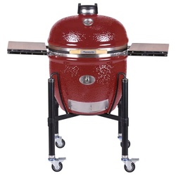 MONOLITH Keramikgrill Monolith Grill LeCHEF PRO-Serie 2.0 Rot – MIT Gestell