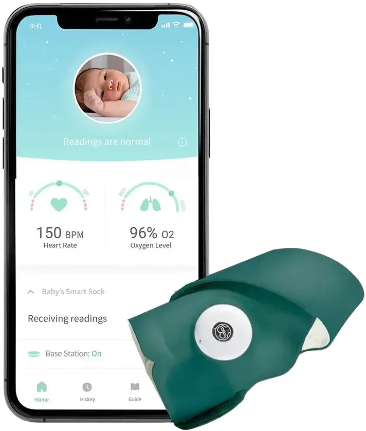 Owlet Smart Sock 3 - Blaugrün