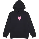 Fox Legacy Jugend Hoodie, schwarz-pink, Größe L