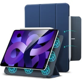 ESR magnetisch Hülle kompatibel mit iPad Air 5 Generation 2022 /iPad Air 4 Generation 2020 10,9 Zoll und iPad Pro 11 2018, Magnetanhaftung, Unterstützt Pencil 2, Dunkelblau